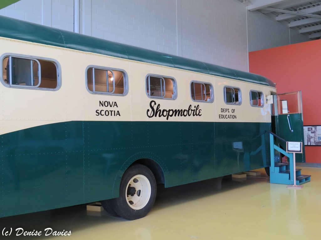 Shopmobile. Industrial arts bus that went to schools.