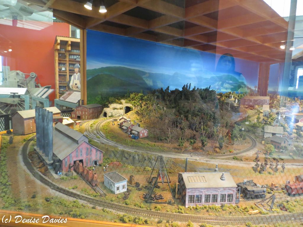 Model Train with steel and coal