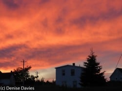 Louisbourg sunset
