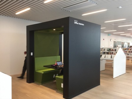 Halifax library Study Pods